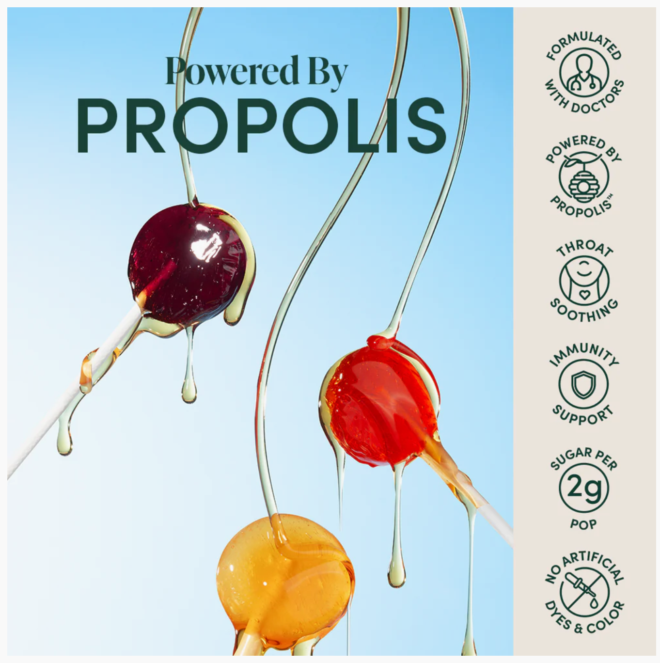 Beekeepers Naturals Kid's Lollipops Benefits