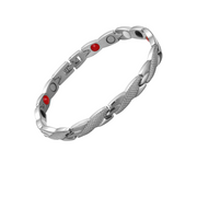 HealthyLine Stainless Steel Energy Bracelet 4-in-1. 2 Colors available. Models B025
