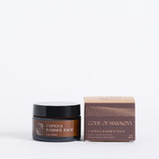 Code of Harmony Copious Barrier Balm jar with product box