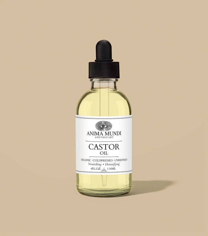 4 oz - Anima Mundi CASTOR OIL | Organic, Coldpressed, Unrefined