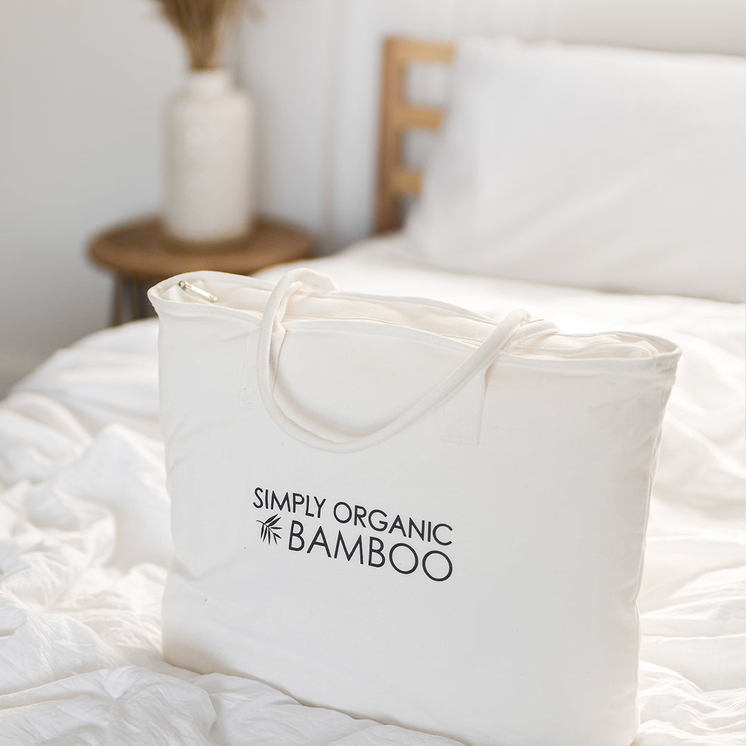 Simply Organic Bamboo Comforter Tote Bag