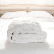 Simply Organic Bamboo Comforter Folded