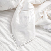 Simply Organic Bamboo Comforter Stitched In Logo