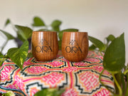 Two Ora Cacao Cups