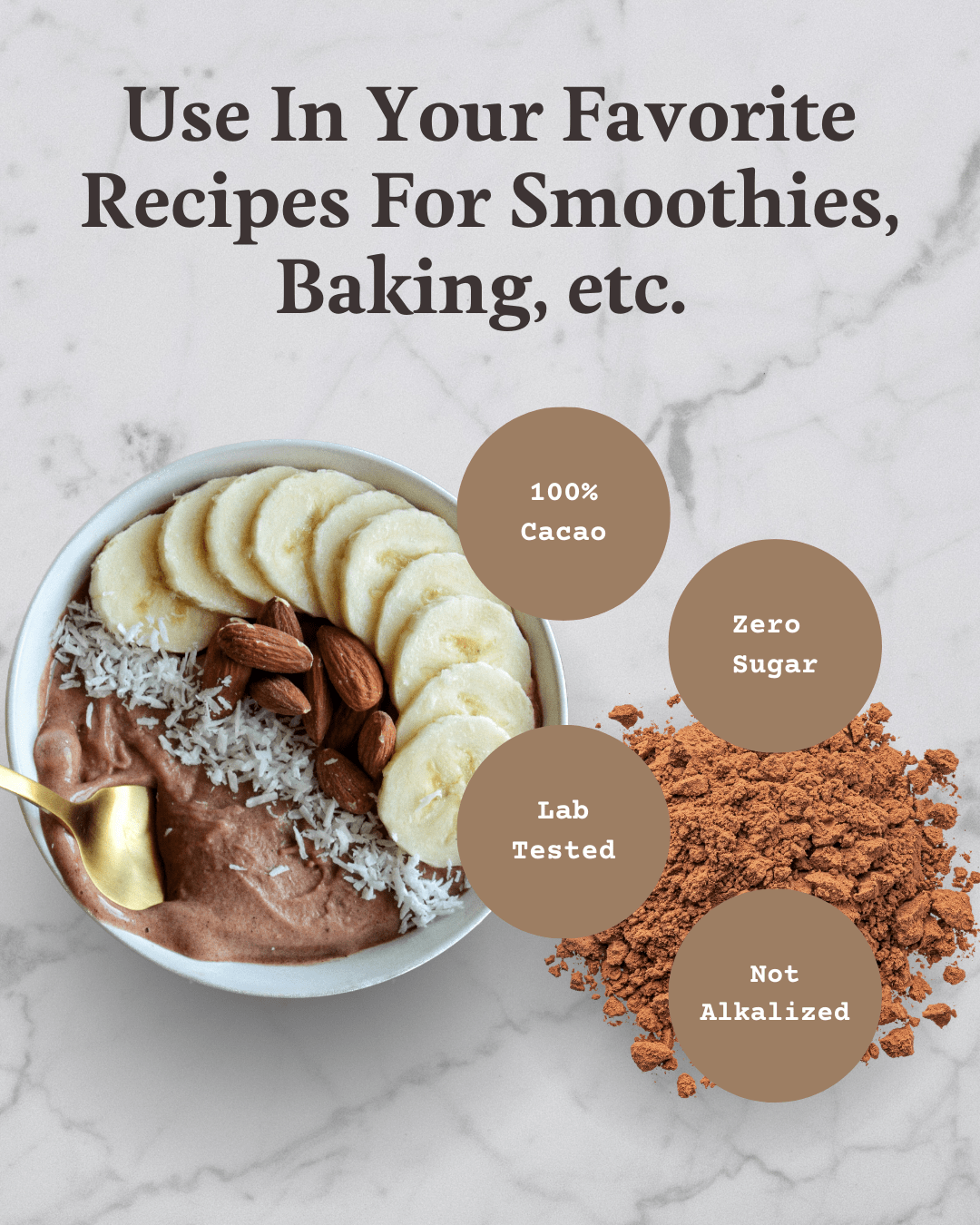 Ora Cacao Triple Fat Cacao Powder Recipes