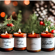 Bring warmth, light, and holiday cheer into your home with the Natural Sloth Christmas Holiday Beeswax Candles Bundle. 
