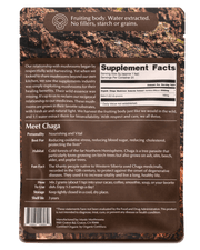 Mystic Mushrooms Chaga Supplement Facts