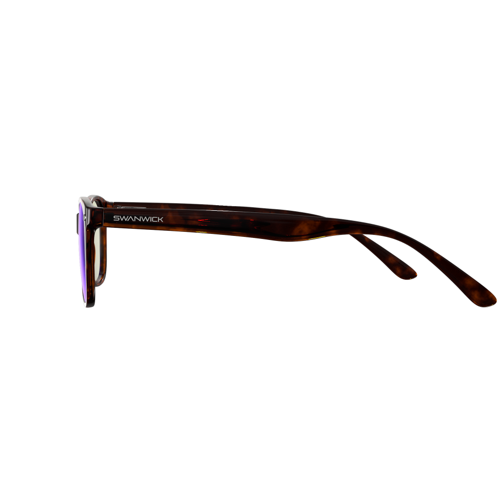 Swanwick Clear Blue with Tortoise Shell Classic Day Swannies