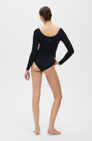 Back view of Elastique Athletics Iconic compression bodysuit