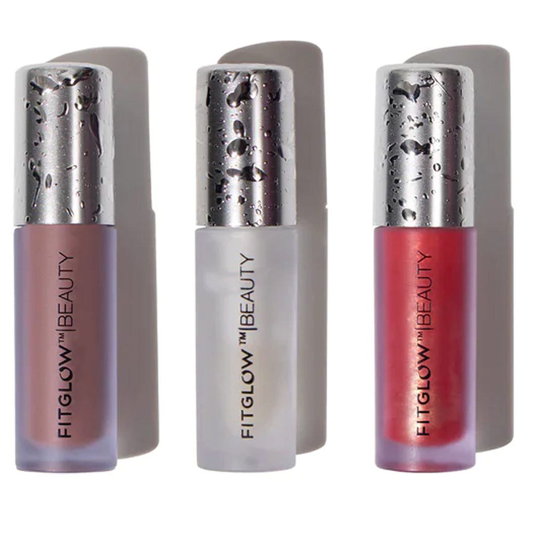 Fitglow Beauty - Mini Lip Serum Color Serum Trio - Night, Halo and Juice