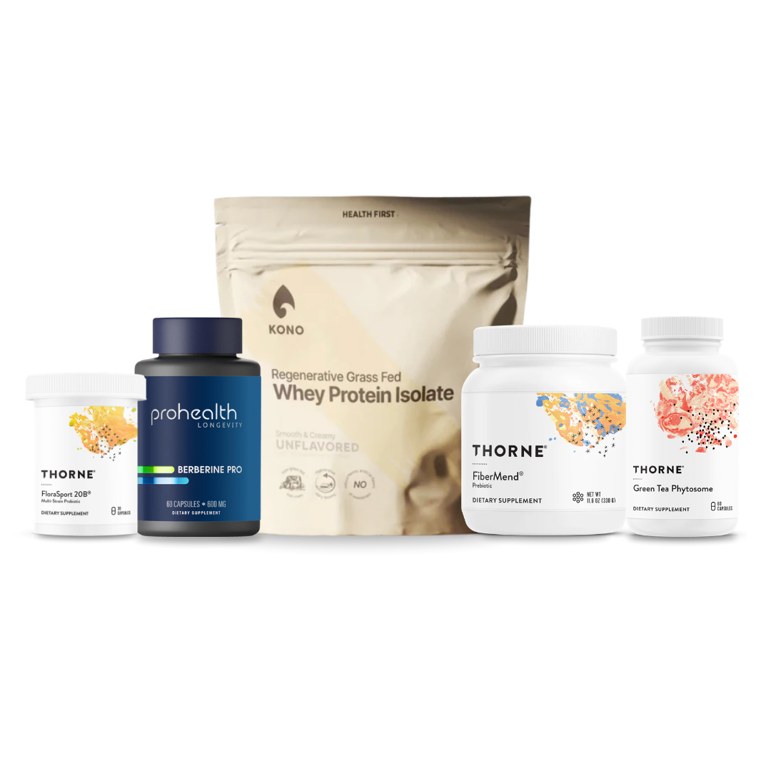GLP-1 Metabolic Support Elite Stack with Regenerative Grass-Fed Whey & Enhanced Berberine Pro