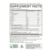Ora Organics Easy Being Green Supplement Facts