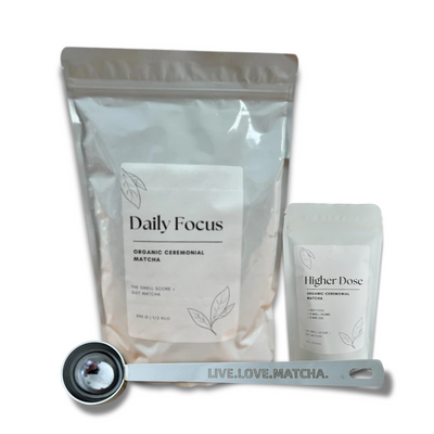 Daily Focus Organic Ceremonial Matcha Holiday Gift Set
