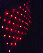 Therasage red light panel in 360 plus white portable sauna