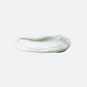 Pale green cream texture swatch of Code of Harmony Collagen Cream Moisturizer