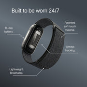 Hume Band 2.0 wearable shown with features designed for continuous everyday use.