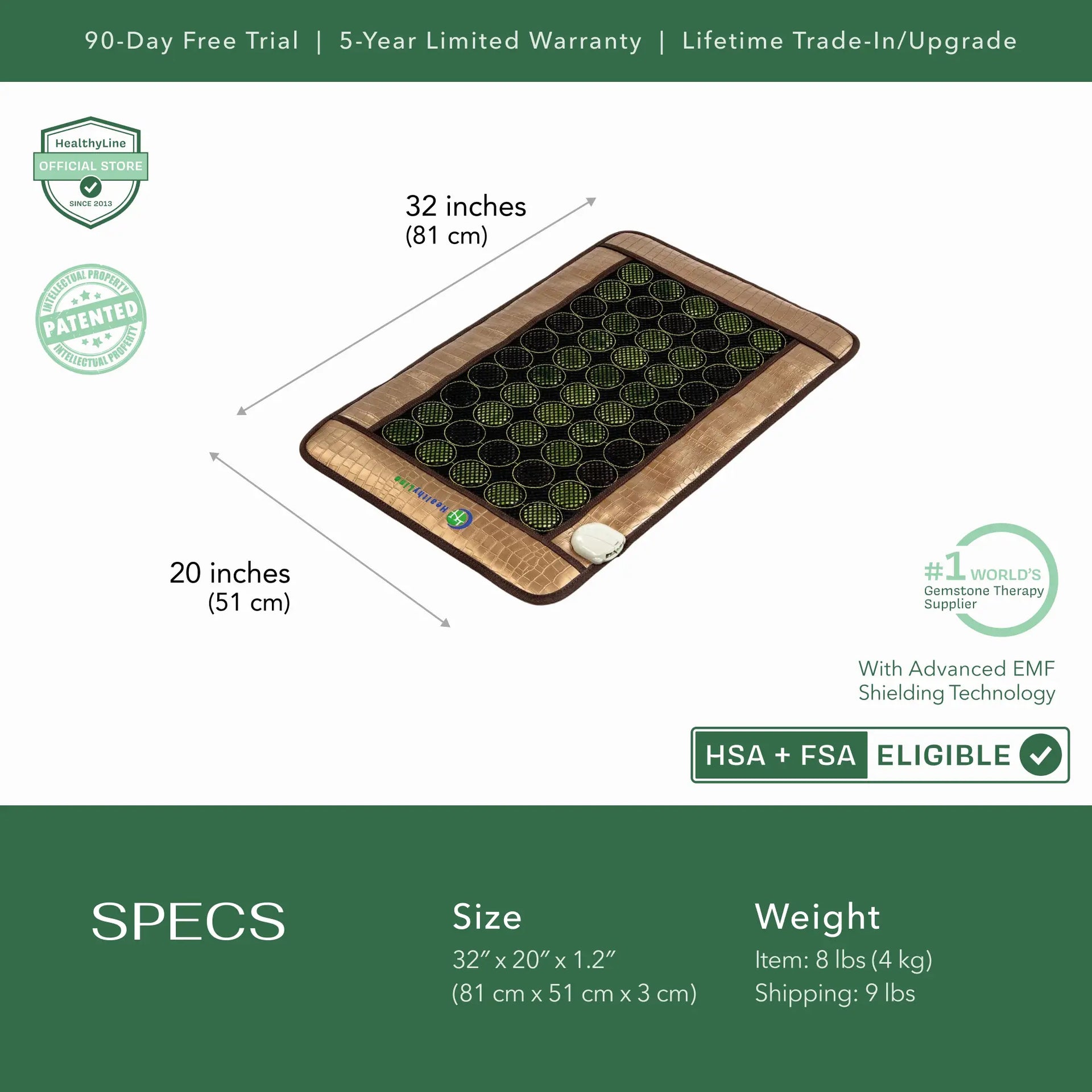 HealthyLine MESH Series | Far Infrared Heating Mats