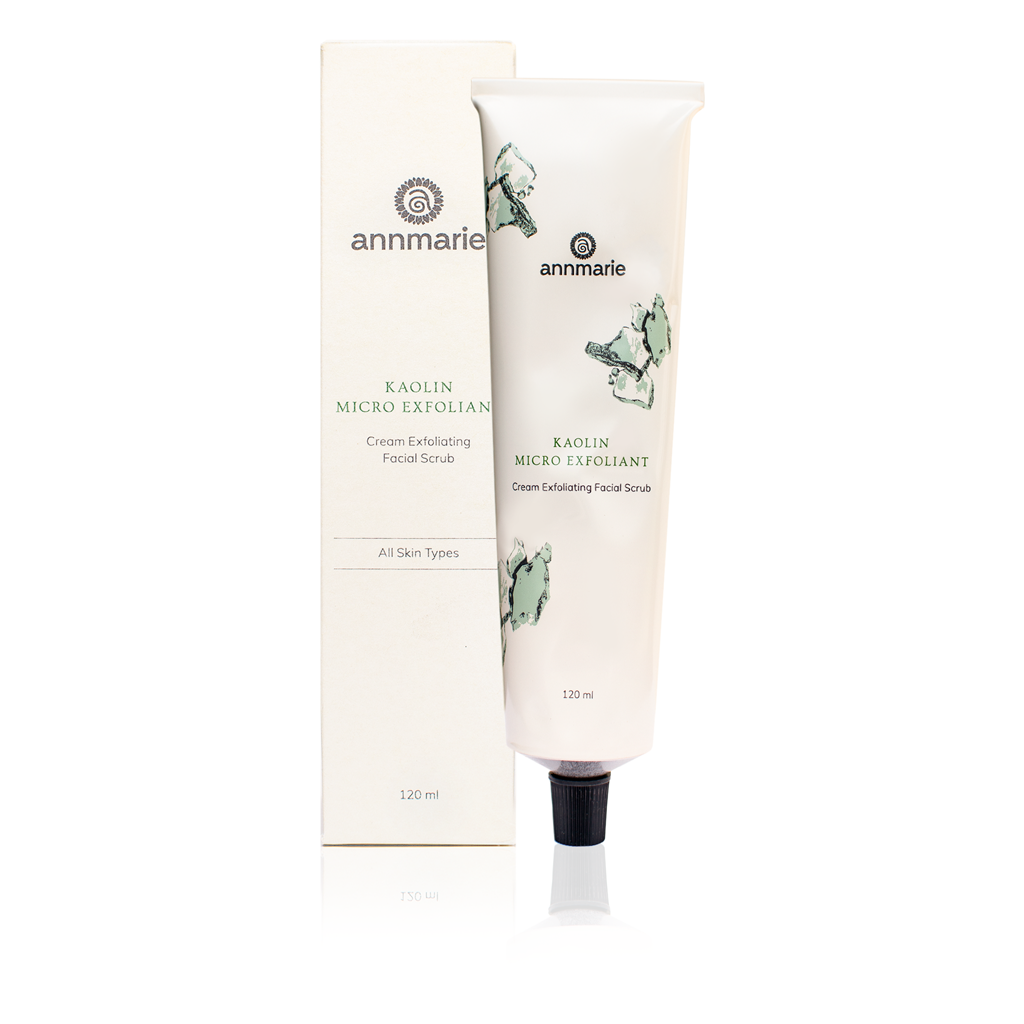 Annmarie Kaolin Micro Exfoliant natural facial exfoliator tube front view