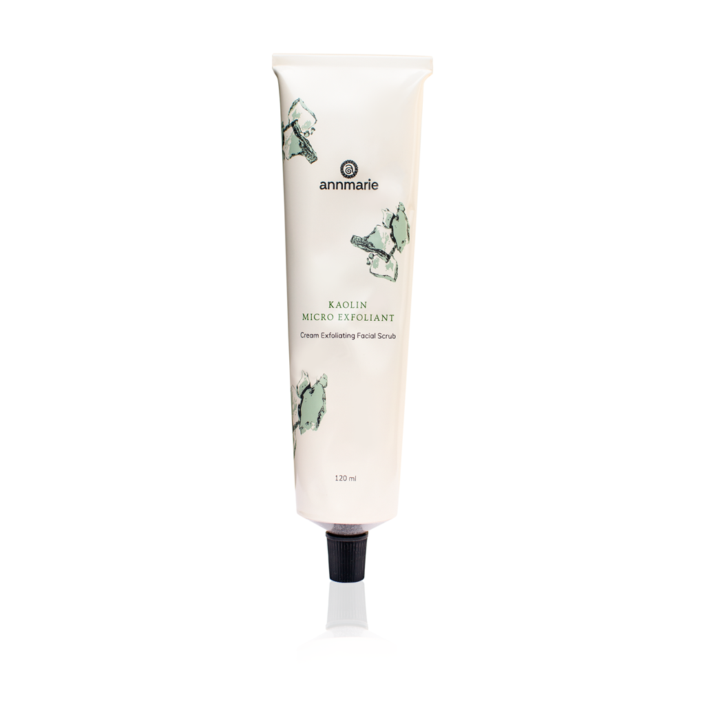 Annmarie Kaolin Micro Exfoliant mineral-rich clay face scrub for smoother skin