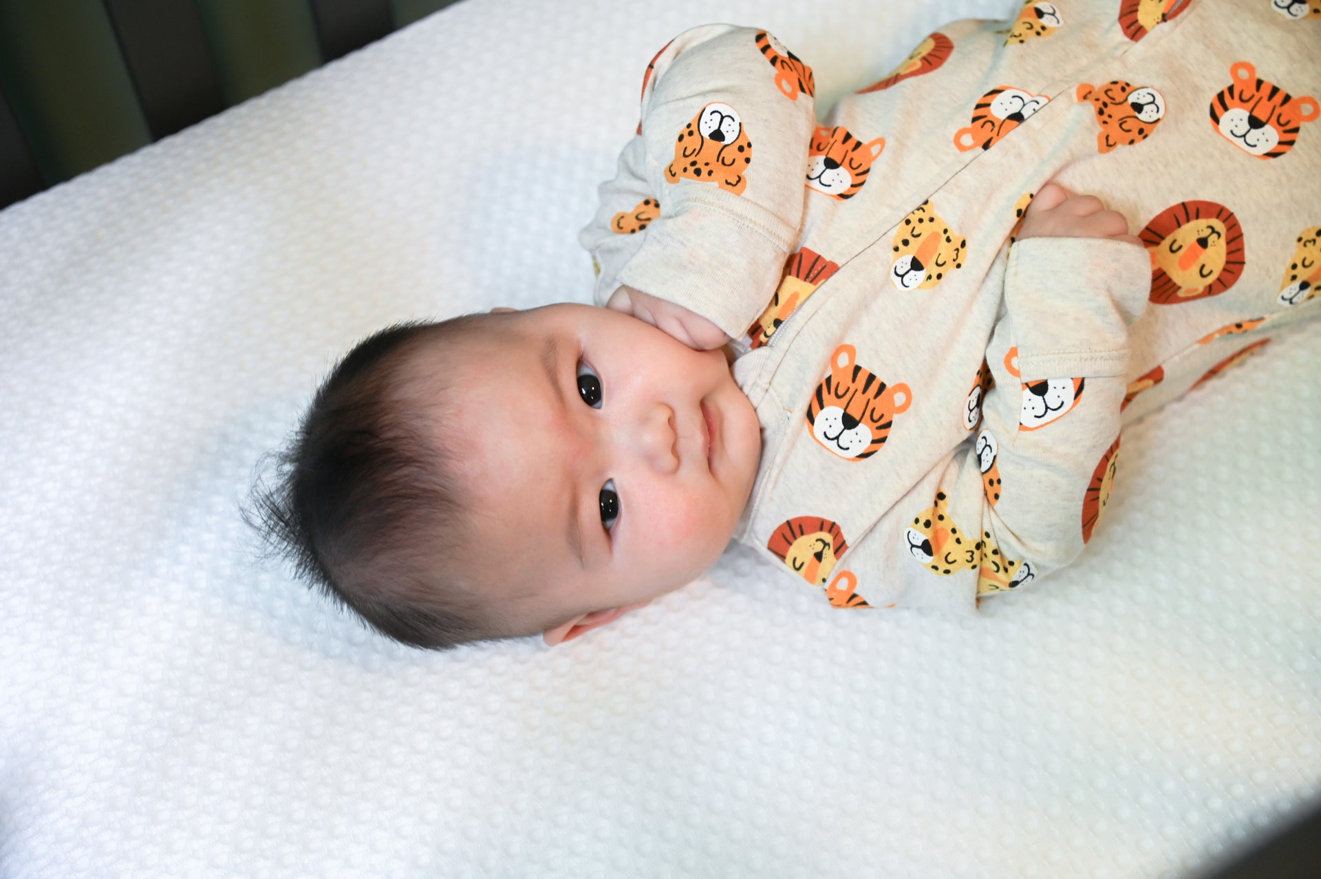 Lullaby Earth Breathe Safe Crib Mattress is easy to clean.