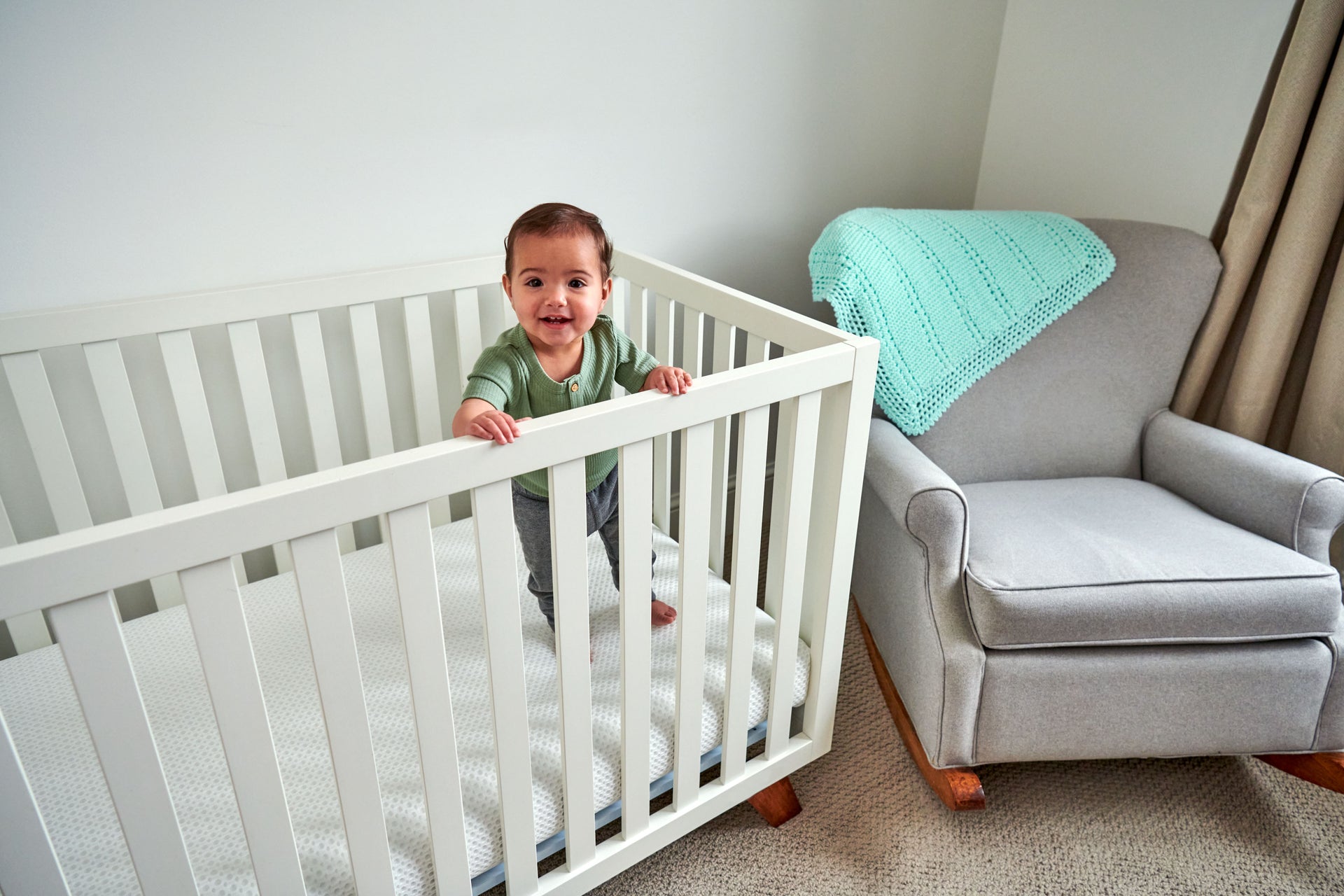 Lullaby Earth Gentle Start Breathe Safe Crib Mattress 