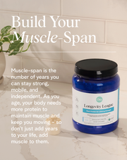 Ora Organic Plant Protein for Lifelong Strength - Build your Muscle-Span