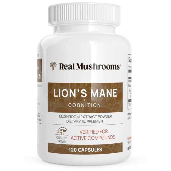 Foundations+ Vitality Bundle - REAL MUSHROOMS Organic Lions Mane Extract Capsules