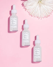 Luna Rain Serum is Formulated with our dream team 15% AHA + BHA blend, Macro-algae Collagen, and Vitamin C-rich oils