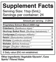 Anima Mundi Black Elderberry Supplement Facts