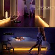 HarthYourHome Sleep Mode Bed Light - Under Bed Strip Lighting