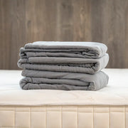 Smokey slate- Naturepedic 4-Layer Muslin Blanket