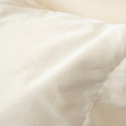 Naturepedic Organic Cotton Sateen Bed Sheets Set Close Up