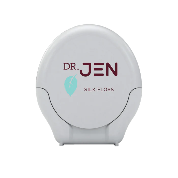 Dr. Jen Natural Plastic-Free Floss with Nano-Hydroxyapatite
