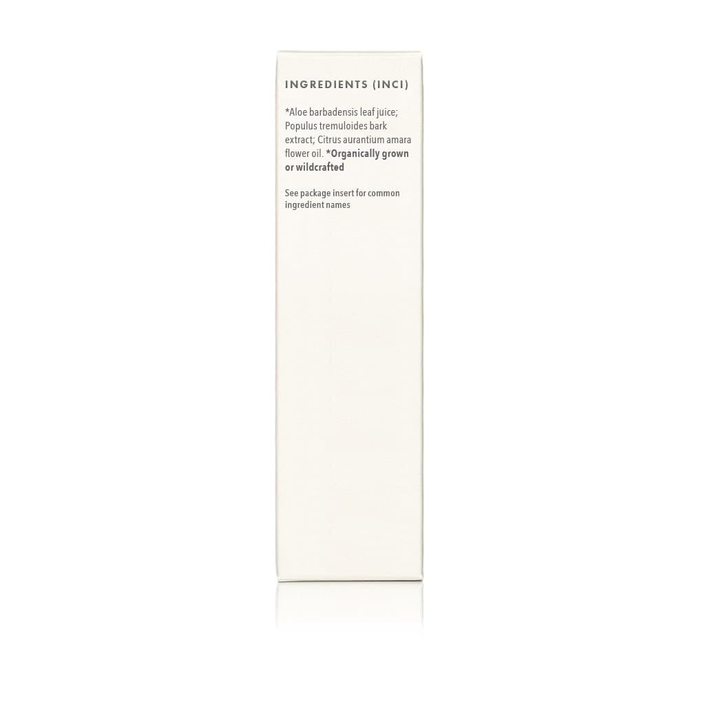 Annmarie Neroli Toning Mist ingredient and product information packaging panel