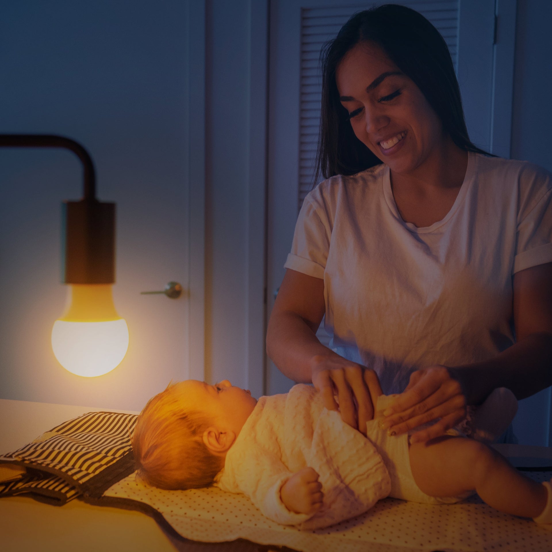 HarthYourHome Nite-Nite Light Bulb (3 Watts) Perfect for Nursery. Dimmable, Fits any standard lamp or nursery fixture-no special setup required.