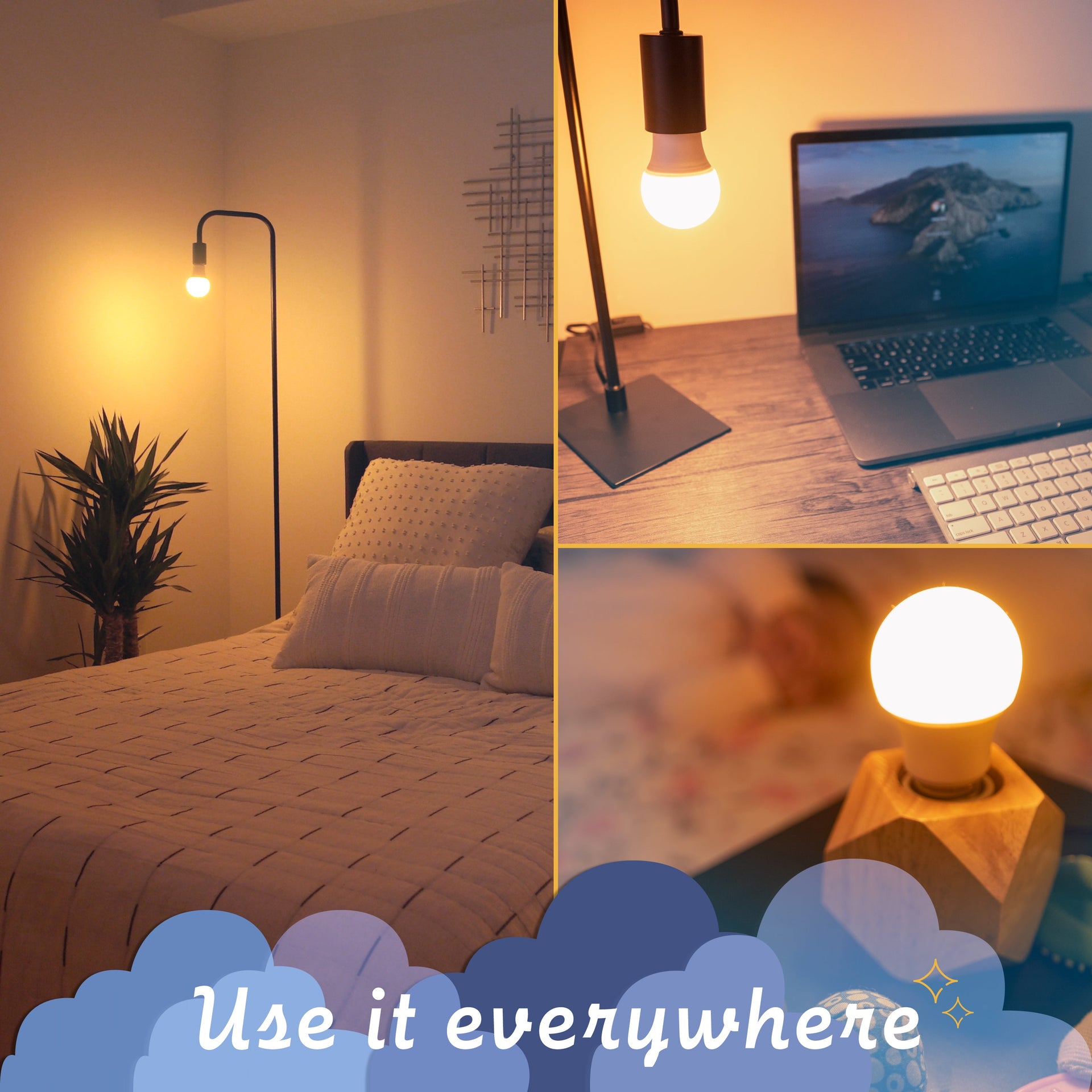 How to use HarthYourHome Nite-Nite Light Bulb (3 Watts) Perfect for Nursery. Dimmable.