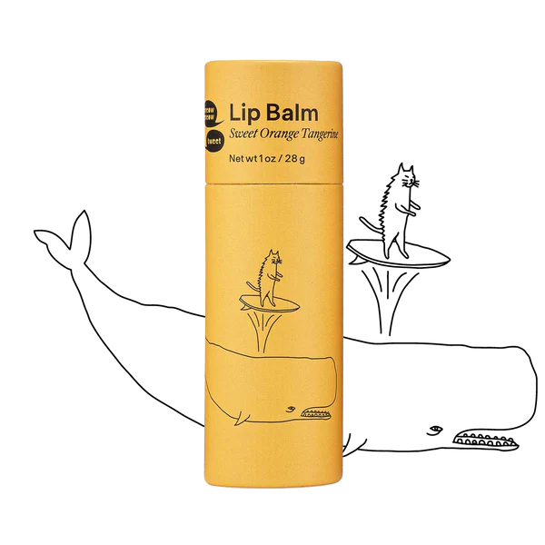 Meow Meow Tweet Vegan Lip Balm Sweet Orange Tangerine