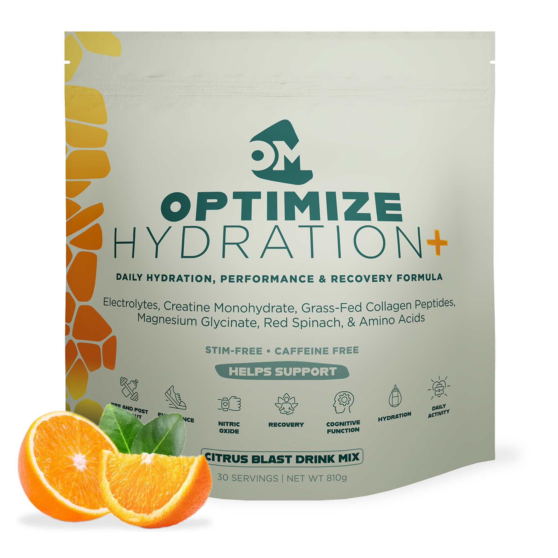 Optimize Hydration Citrus Blast with Orange
