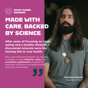 Optimize Minerals Mixed Berry Brand Story