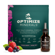 Optimize Minerals Mixed Berry and Optimize Vitaminz Design