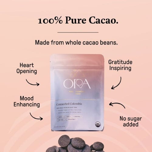 Ora Cacao Connected Colombia Invigorates and grounds with natural ingredients
