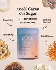 Ora Cacao Mystical Mushrooms - Invigorates and grounds with natural ingredients
