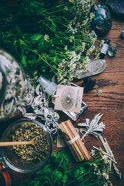 Anima Mundi - PALO SANTO WATER Protection Myst Auric Purification with Herbals and Flowers
