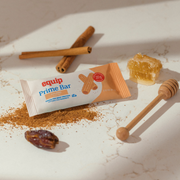 Equip Prime Bar churro flavor with wrapped and unwrapped bars and cinnamon sticks