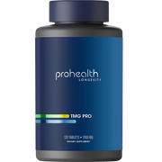Prohealth Longevity TMG Pro Tablets a vital biochemical process that drives detoxification, DNA repair, neurotransmitter balance, and energy metabolism. 