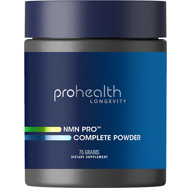 ProHealth Longevity NMN Pro™ Complete - Uthever® NMN, Trans-Resveratrol, TMG - 75 grams