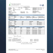 Certificate of Analysis of Prohealth Longevity NMN Pro™ 500 - Uthever® NMN - 500 mg per serving, 30 servings