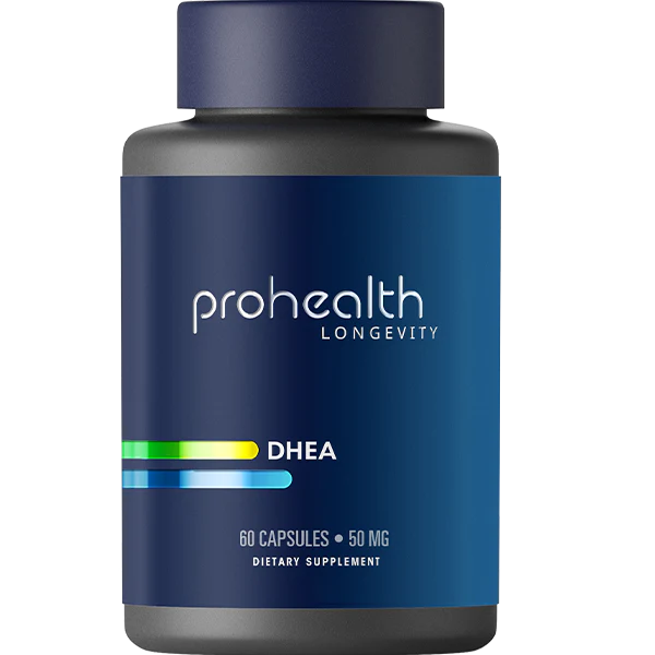 ProHealth Longevity DHEA – 50 mg, 60 Capsules