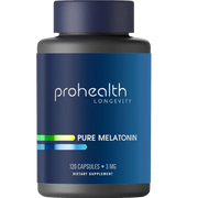 ProHealth Longevity Pure Melatonin - 120 Capsules - 3 MG