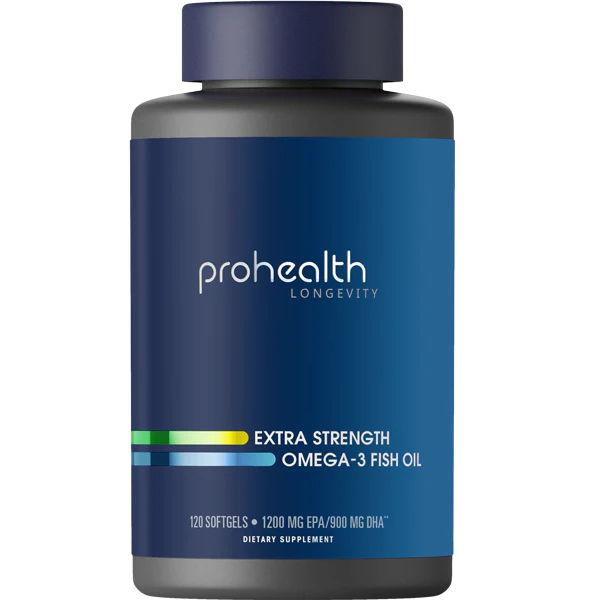 ProHealth Longevity Extra Strength Omega-3 Fish Oil - 120 softgels